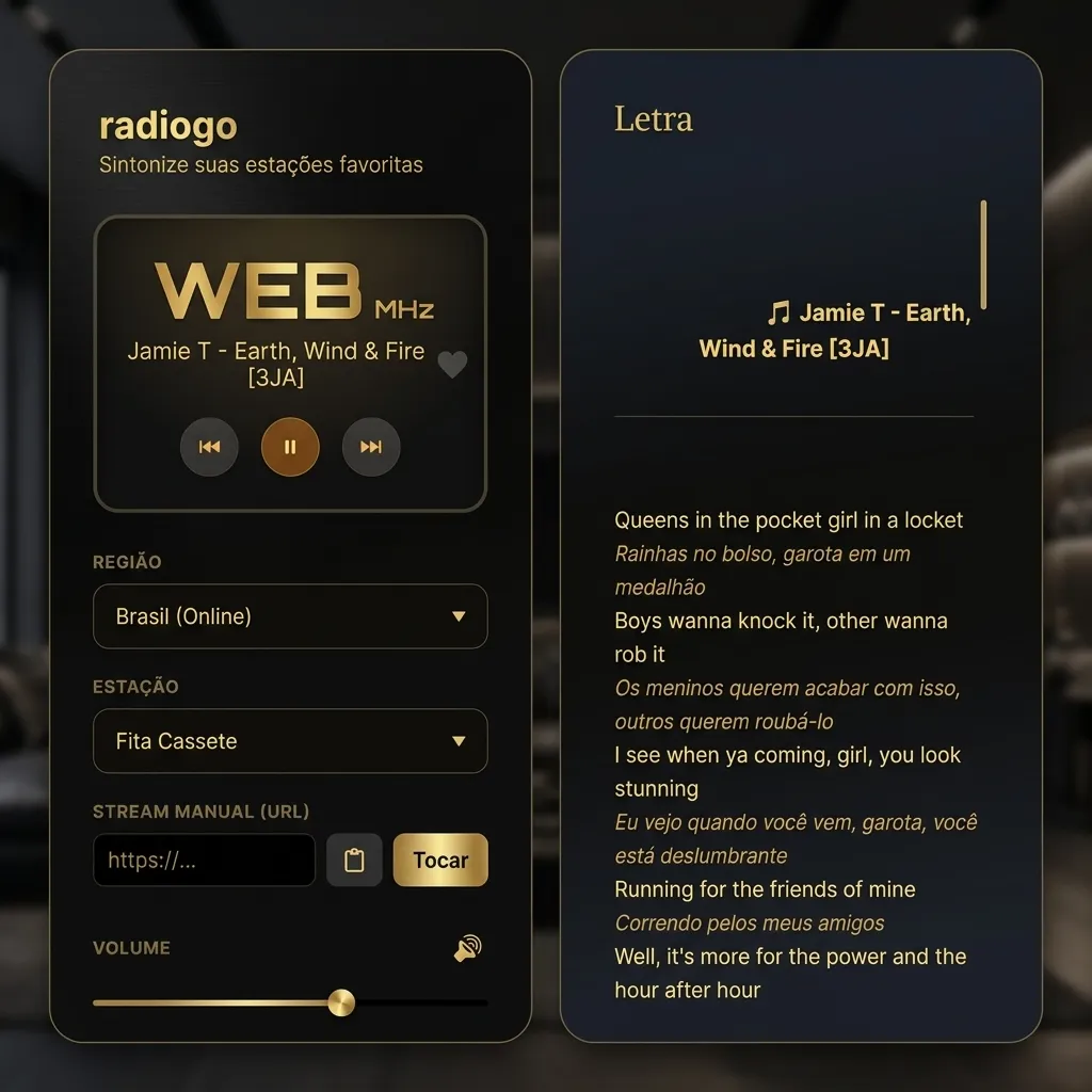 radioGO Premium Interface