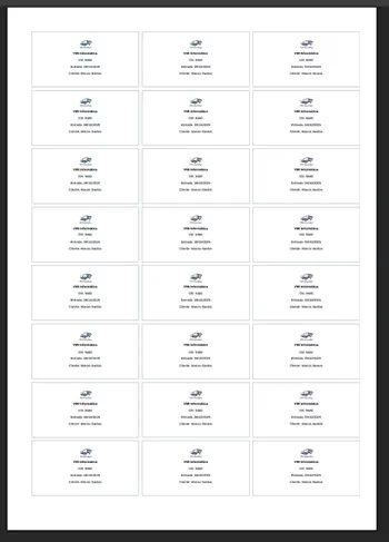 Etiquetas para Organização